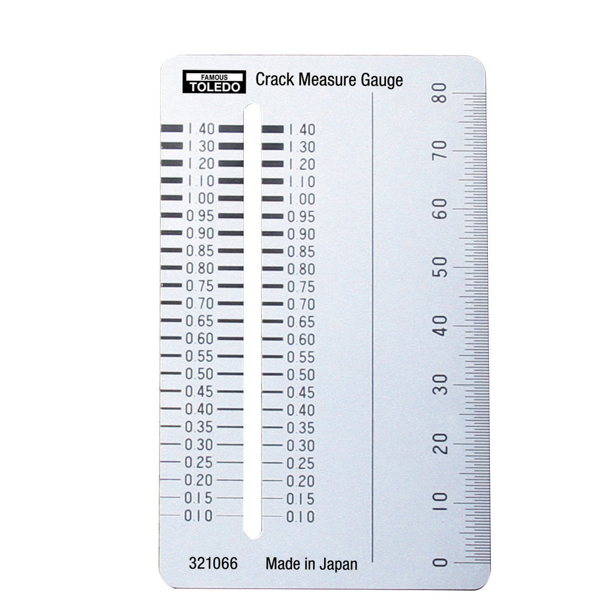 Toledo Crack Measure 55Wx90H (mm)