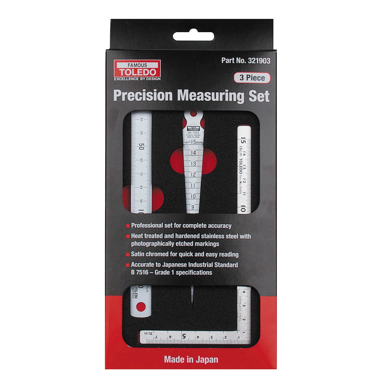 Toledo Measuring Set 3 Piece