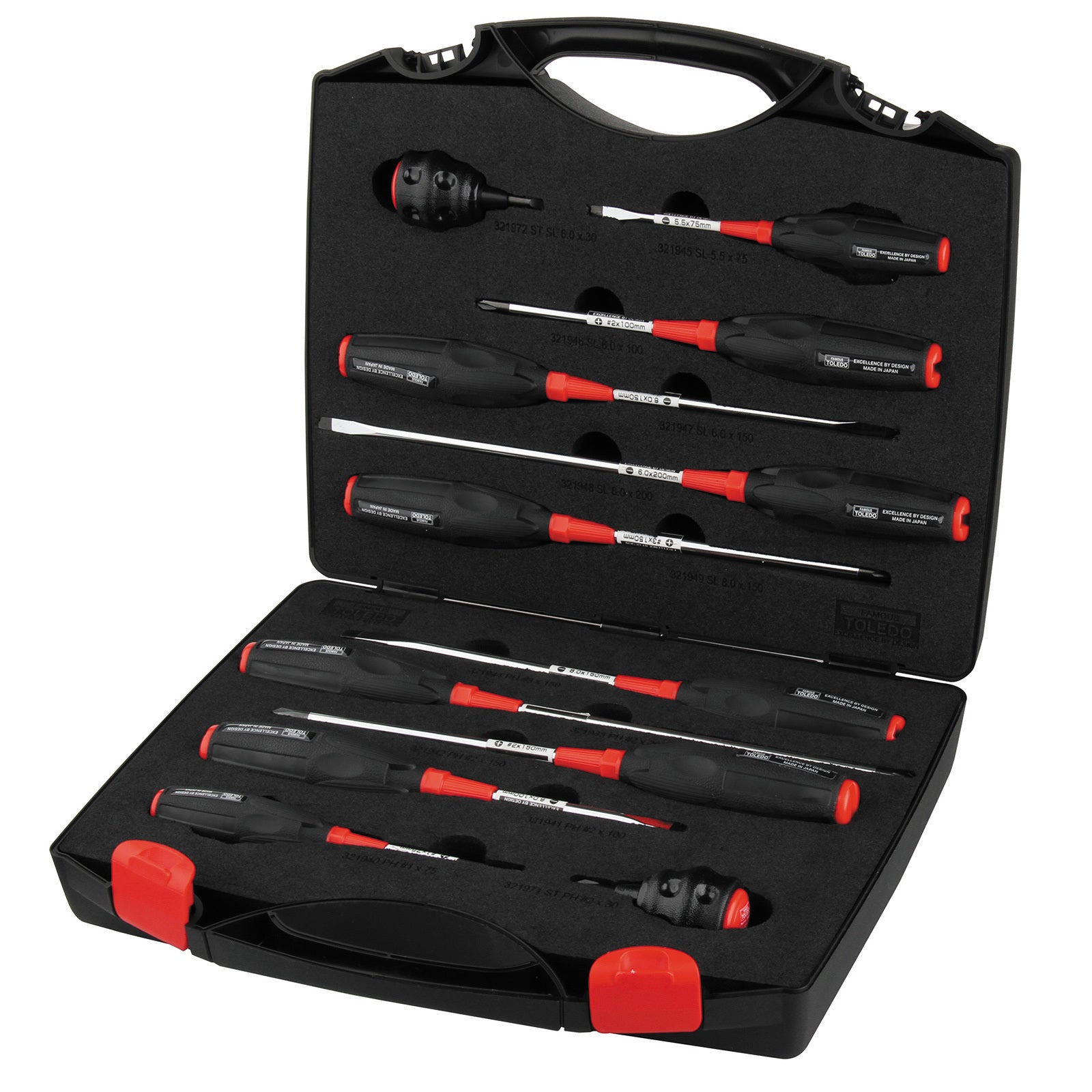 Toledo Screwdriver Master Set 12 Piece