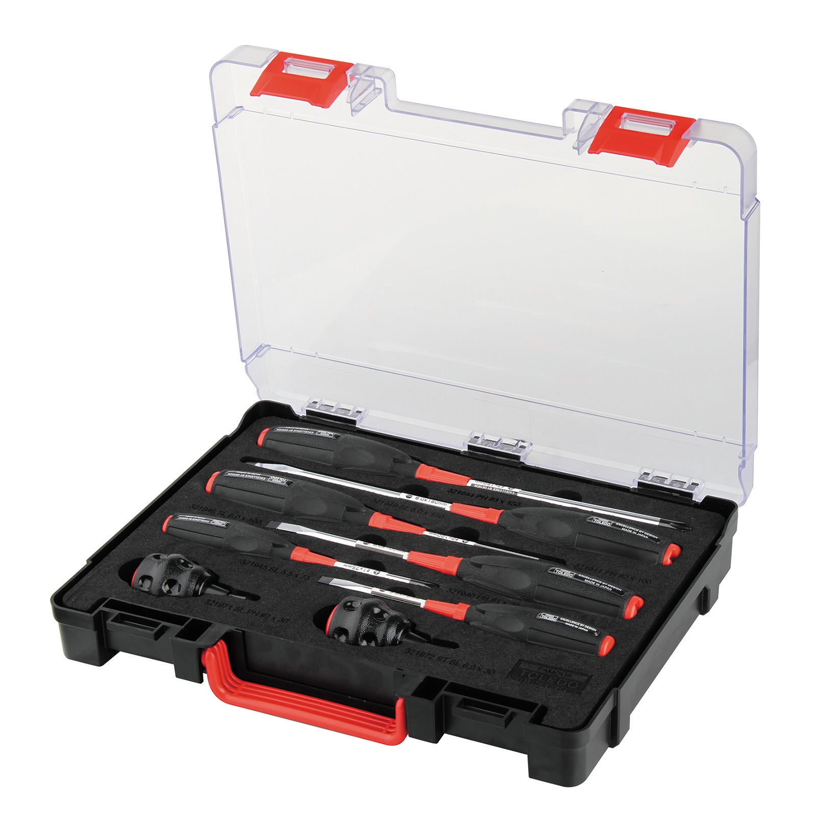 Toledo Screwdriver Set 8 Piece