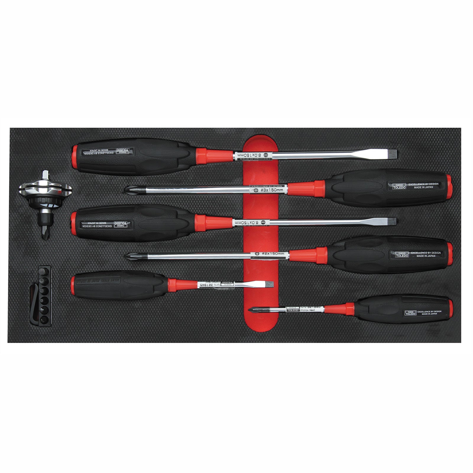 Toledo Screwdriver Set 7 Piece