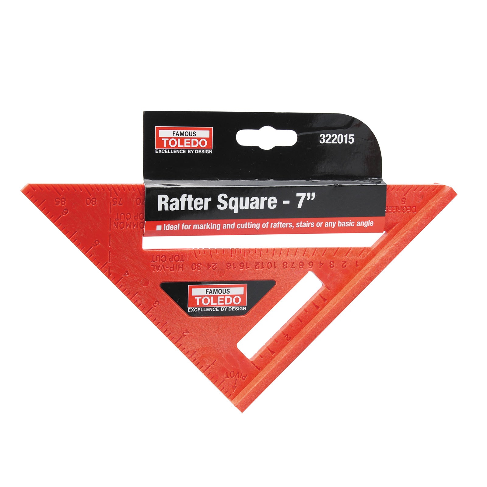Toledo Rafter Square 7 Inch/175mm