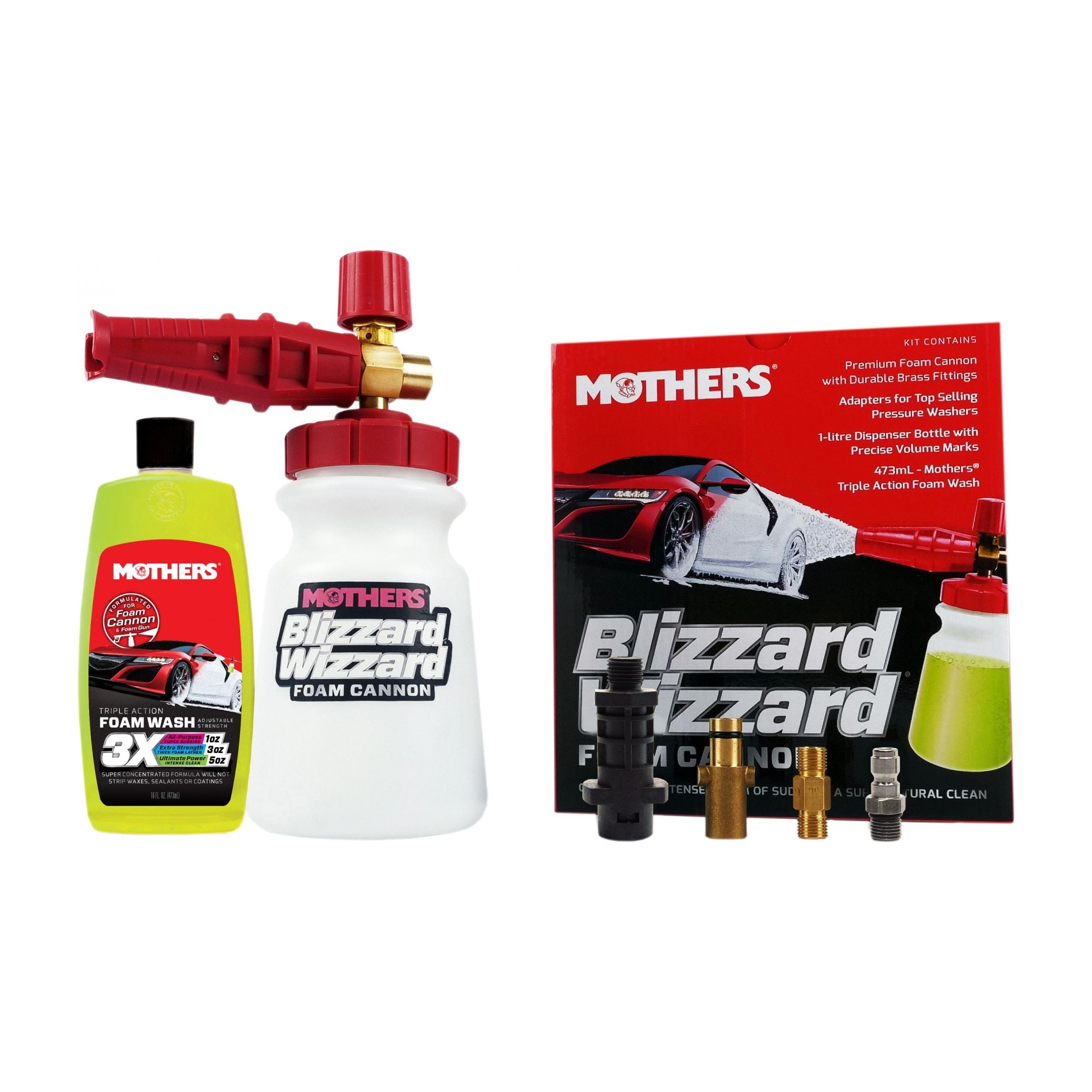 Mothers Blizzard Wizzard Foam Cannon - 6730100