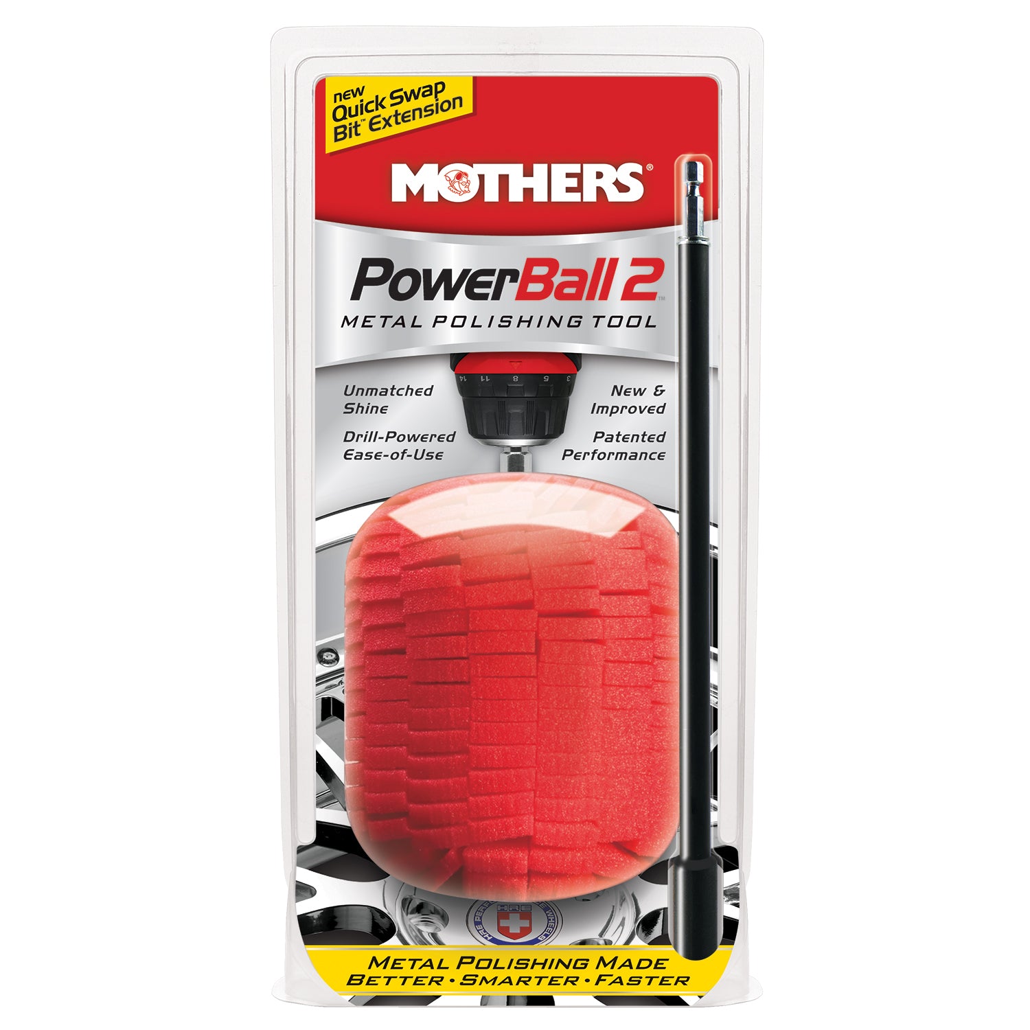Mothers Powerball 2 Metal Polishing Tool - 685143