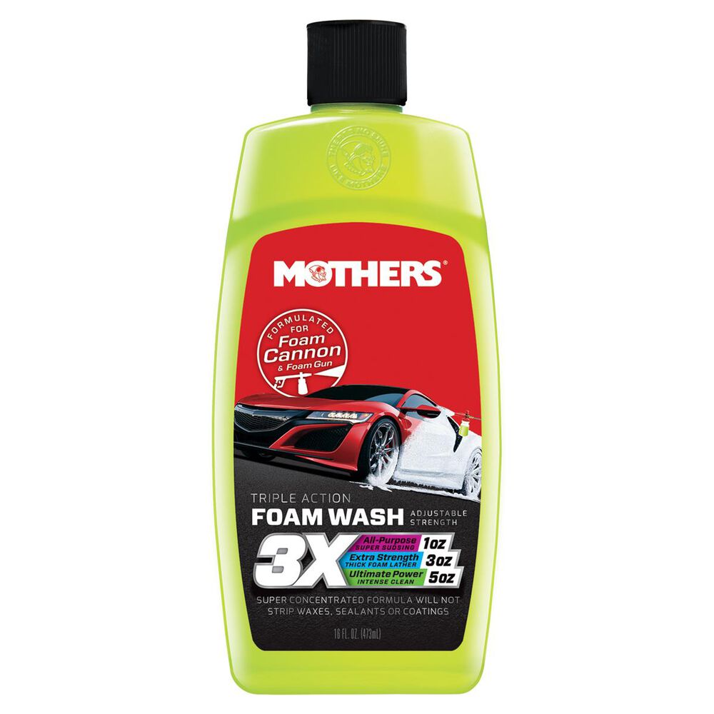 Mothers Triple Action Foam Wash 473mL - 655616