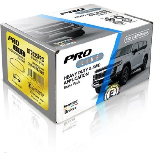 Ford Ranger Raptor PX3 Heavy Duty Rear Pads BREMTEC BT28700PRO