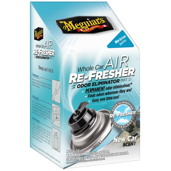 Meguiar's Whole Car Air Odor Eliminator Mist - New Car Scent G16402