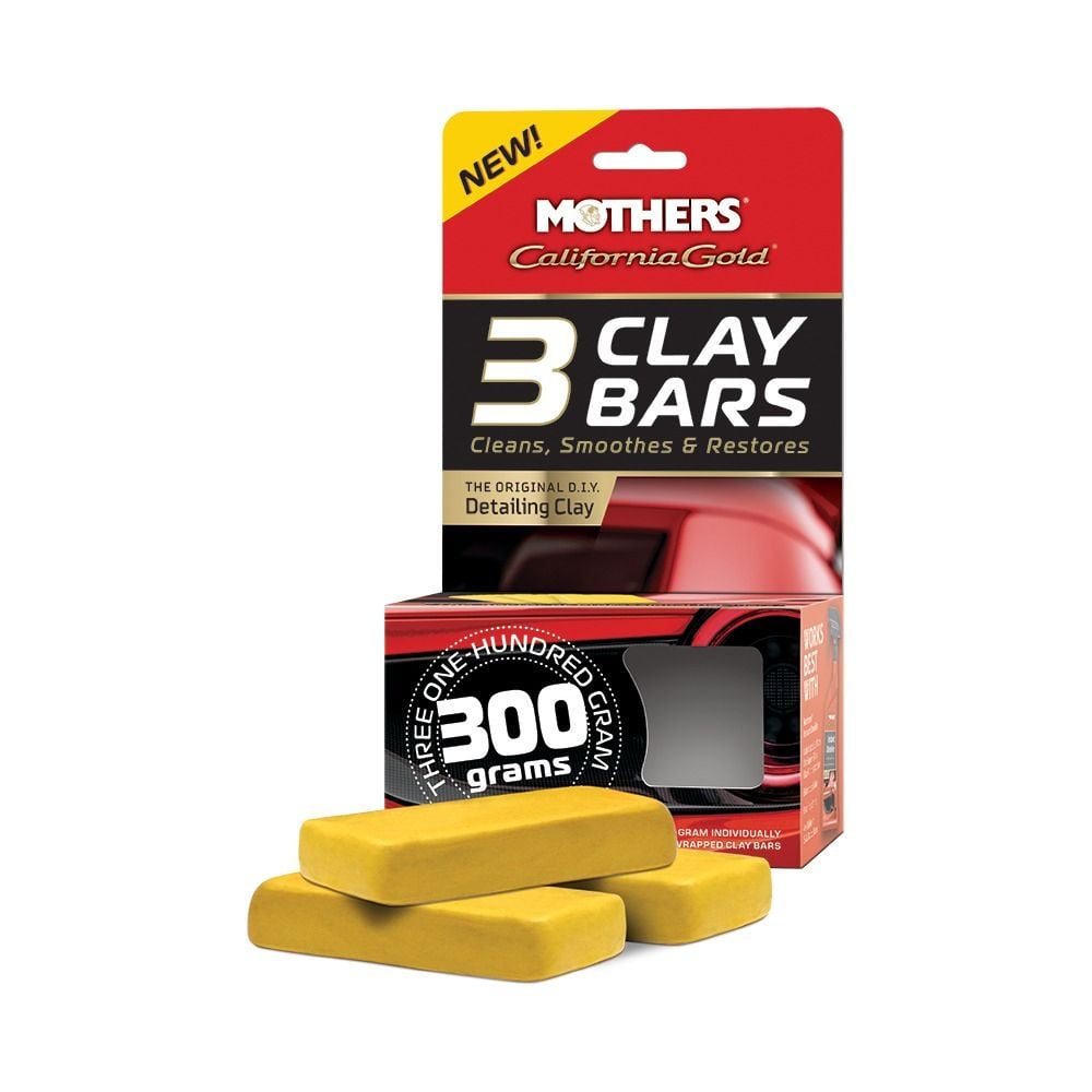 Mothers California Gold 3 Clay Bars 300g - 657242