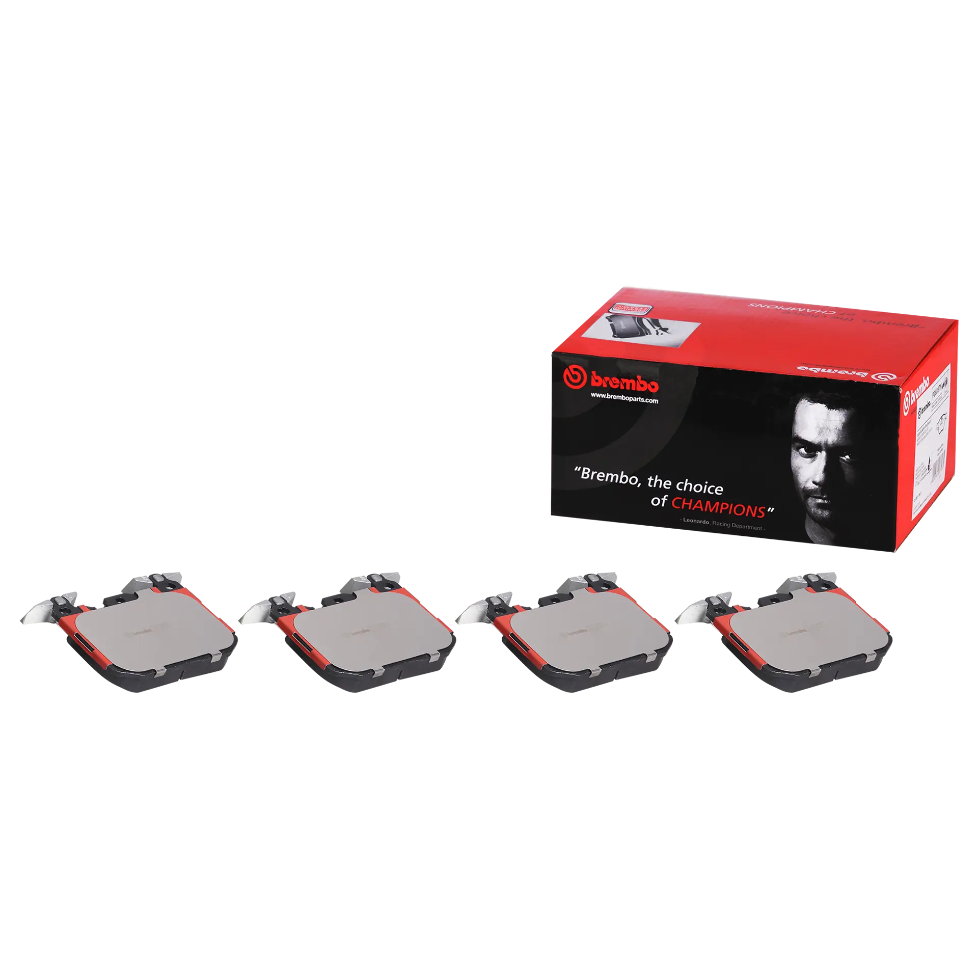 Brembo P06088N ceramic front pads included in BMW M3 F80 brake kit