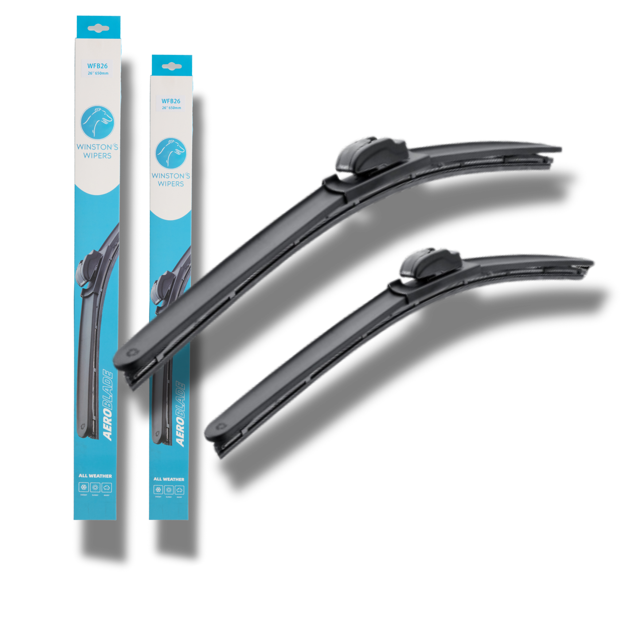 Wiper Blades for Toyota Paseo(L50) 1995-1999 Winston's Wipers