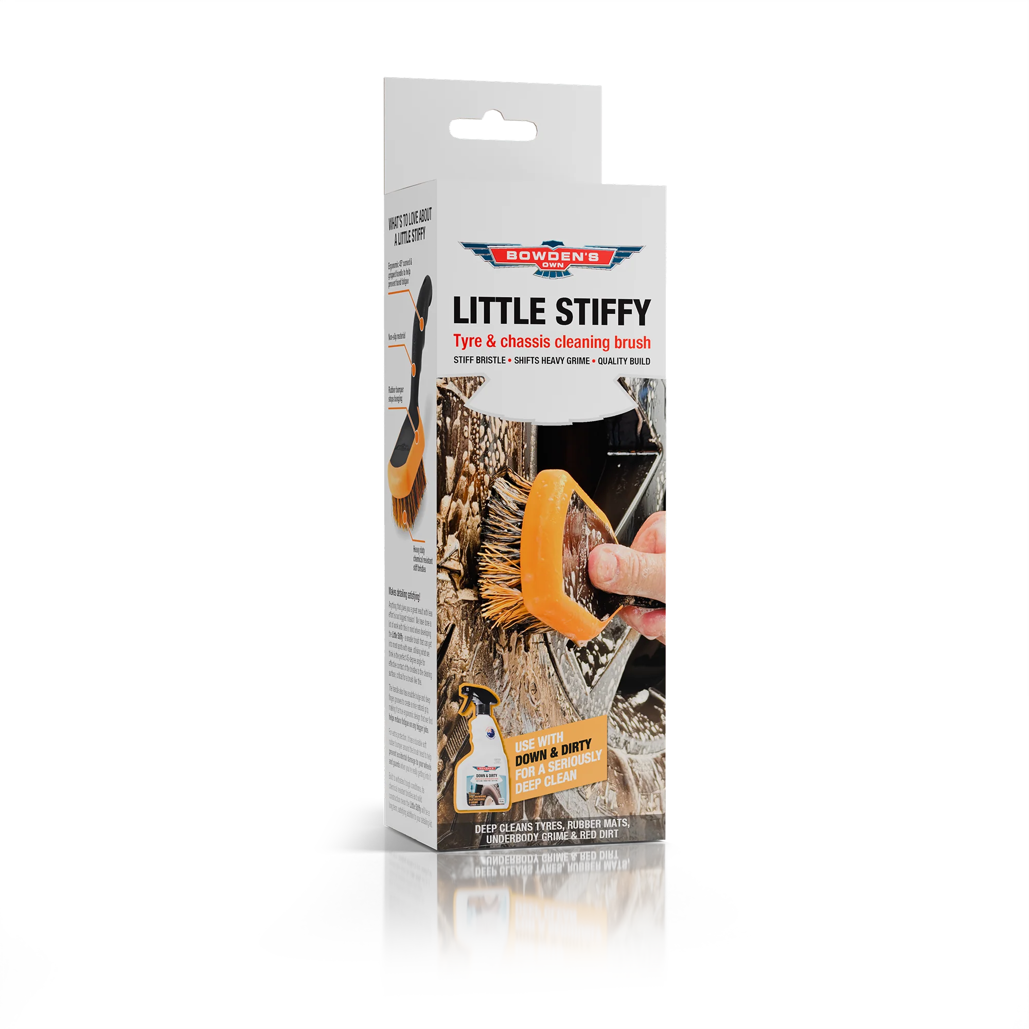 Bowden's Own Tool - Little Stiffy Tyre / Underbody Brush