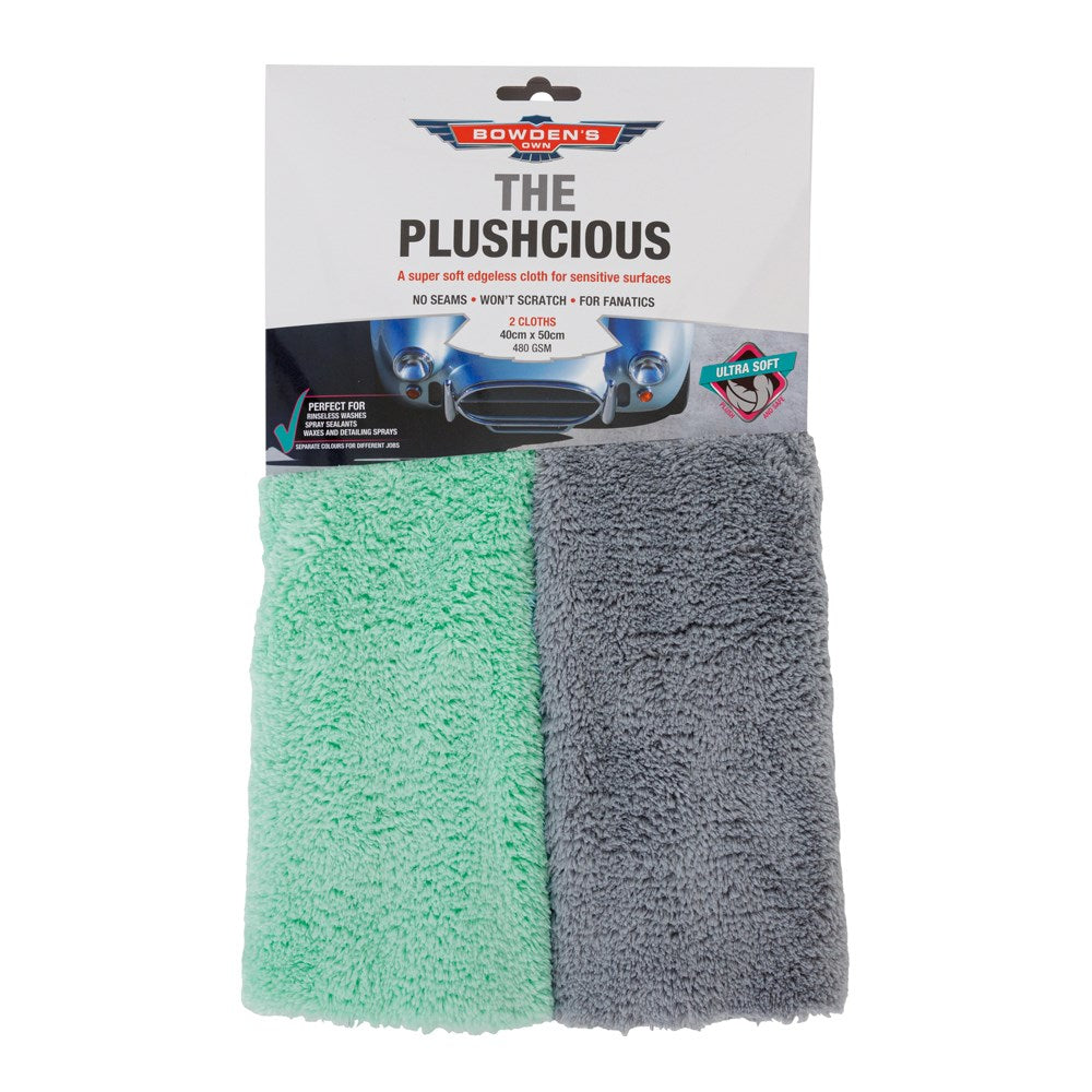 Bowden's Own The Plushcious Microfibre Detailing Cloth Twin Pack