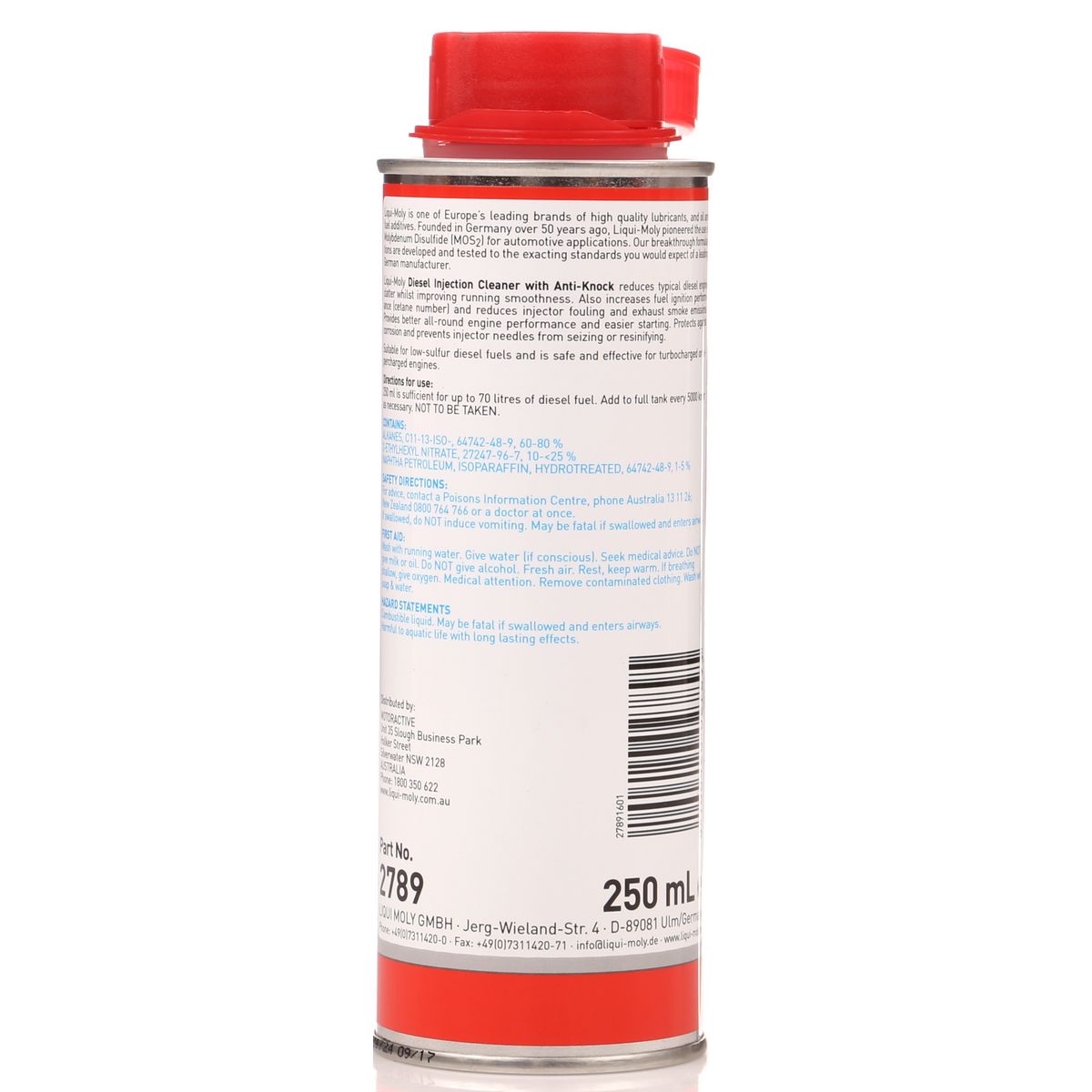 LIQUI MOLY Diesel Injection Cleaner W/Anti-Knock 250ml 2789
