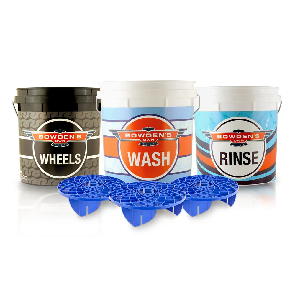 Bowden's Own 3 Bucket Wash Kit