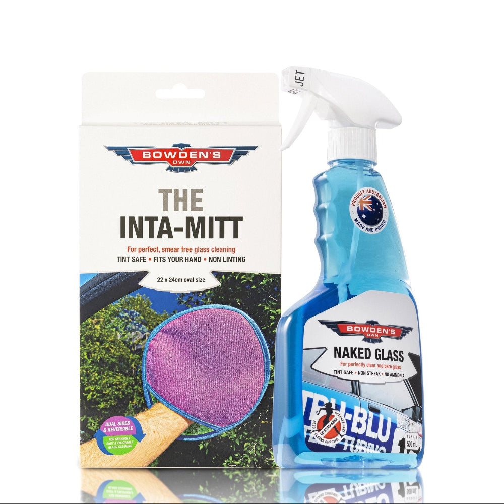 Bowden's Own Naked Glass And Inta-Mitt Pack