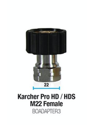 Bowden's Own Adapter - Karcher Pro HD / HDS M22 Female