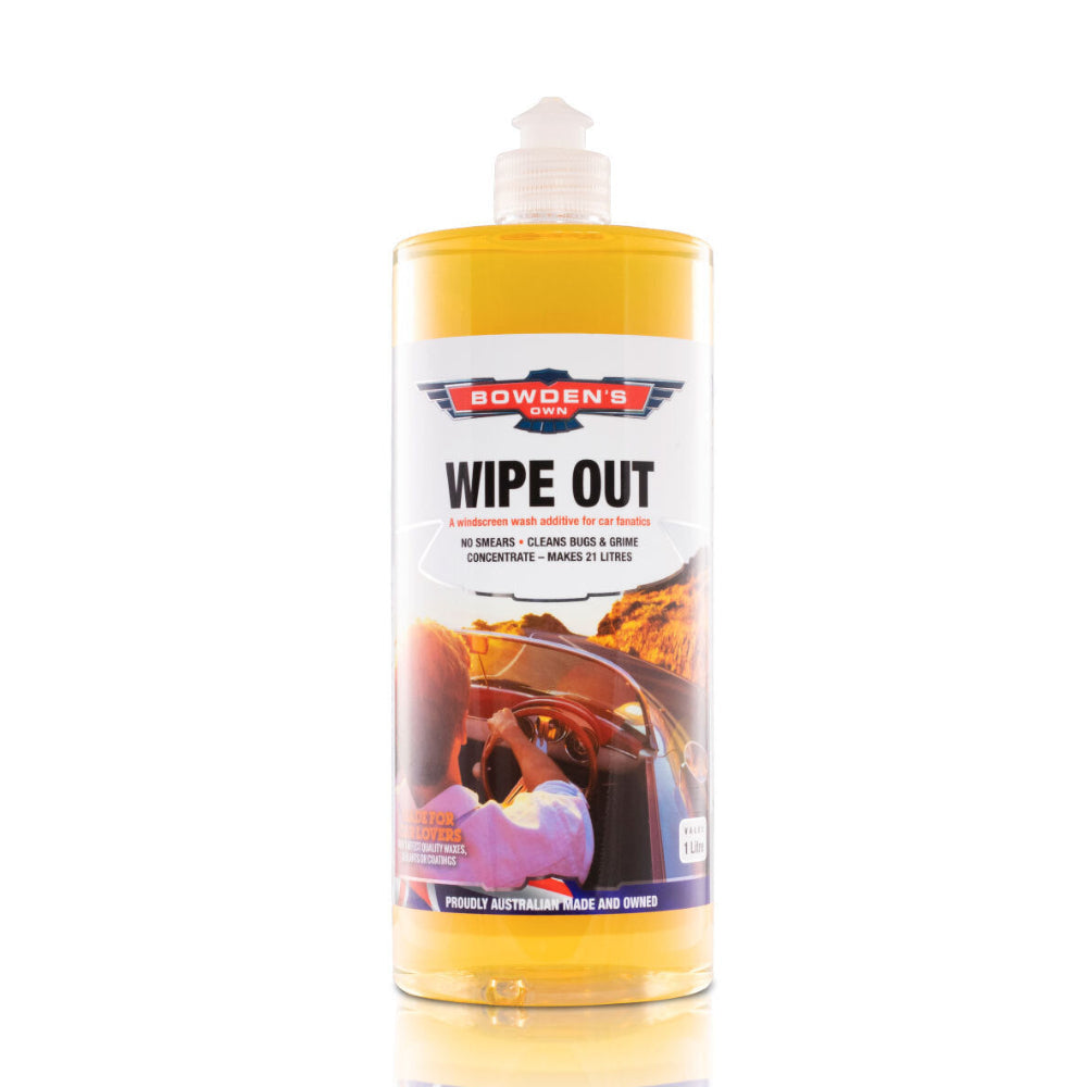 Bowden's Own Wipeout Windscreen Additive 1L