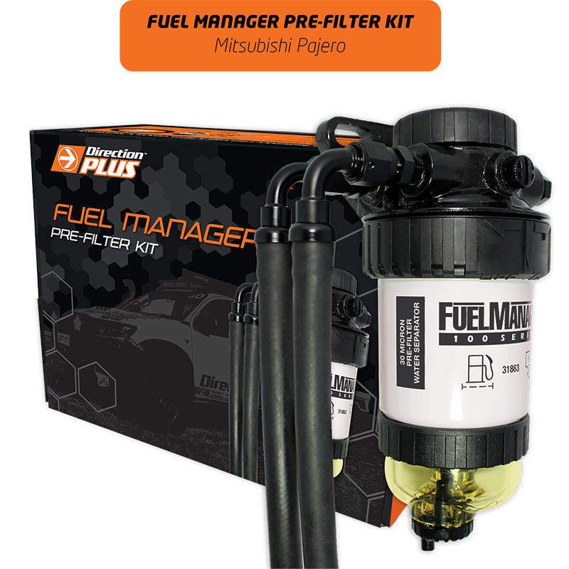 Direction-Plus Fuel Manager Pre-Filter Kit Mitsubishi Pajero FM607DPK