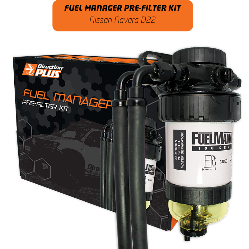 Direction-Plus Fuel Manager Pre-Filter Kit Nissan Navara D22 FM617DPK