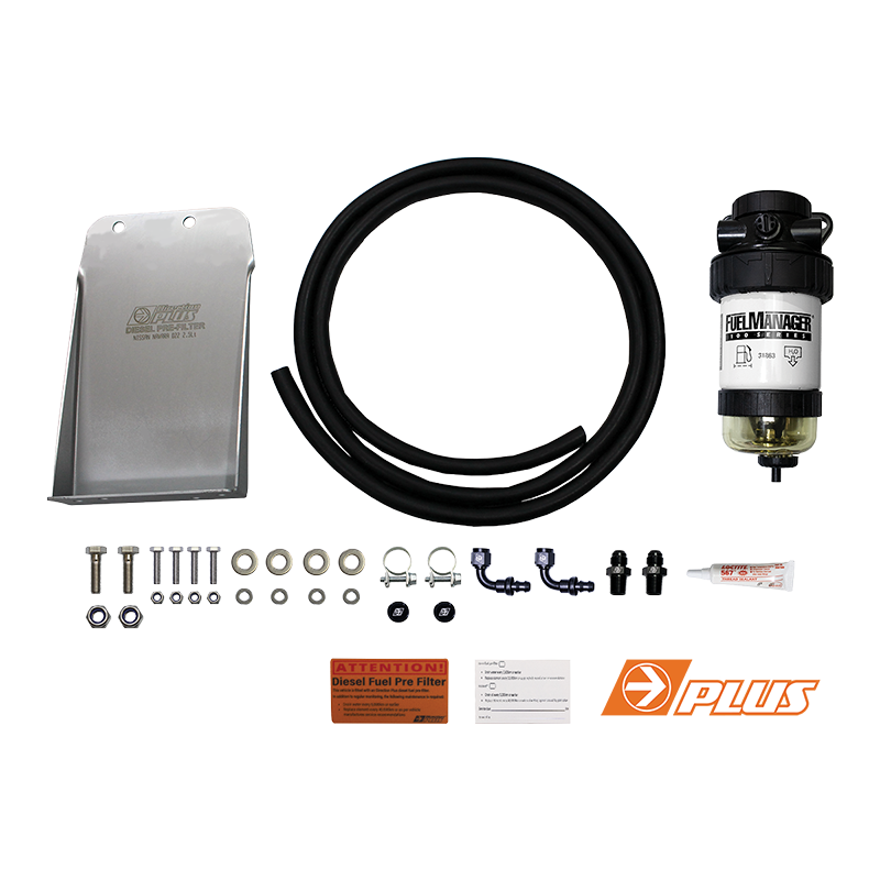 Direction-Plus Fuel Manager Pre-Filter Kit Nissan Navara D22 FM617DPK