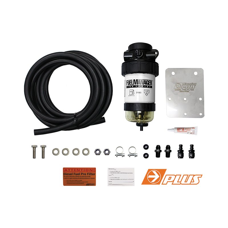 Direction-Plus Fuel Manager Pre-Filter Kit Nissan Patrol FM619DPK