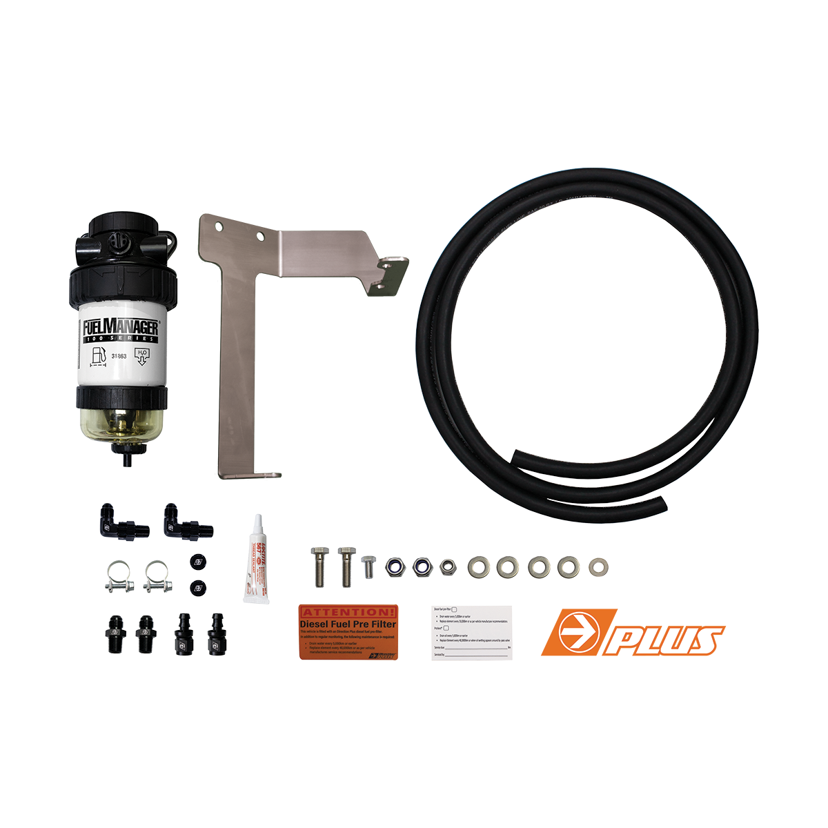 Direction-Plus Fuel Manager Pre-Filter + Catch Can Kit Toyota Prado 150 Series FMPV620DPC