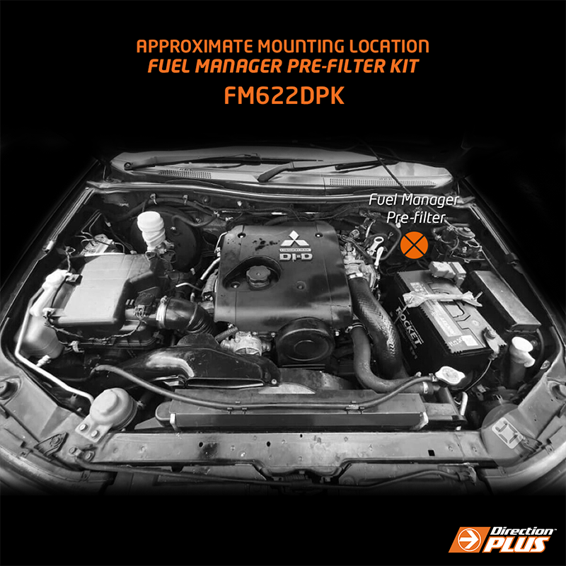 Direction-Plus Fuel Manager Pre-Filter Kit CHALLENGER / Triton FM622DPK