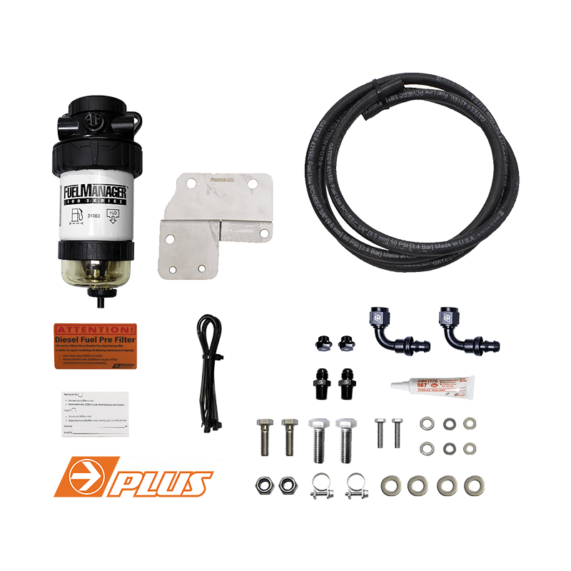 Direction-Plus PreLine-Plus Pre-Filter + ProVent Catch Can Kit Patrol GU PLPV626DPC