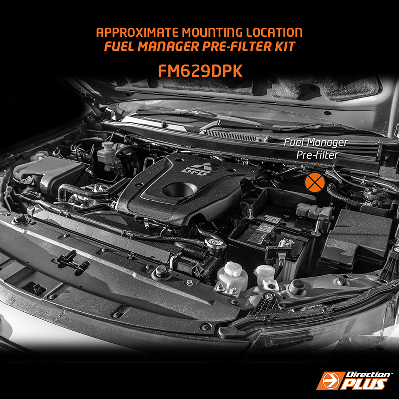 Direction-Plus Fuel Manager Pre-Filter Kit Pajero Sport / Triton FM629DPK