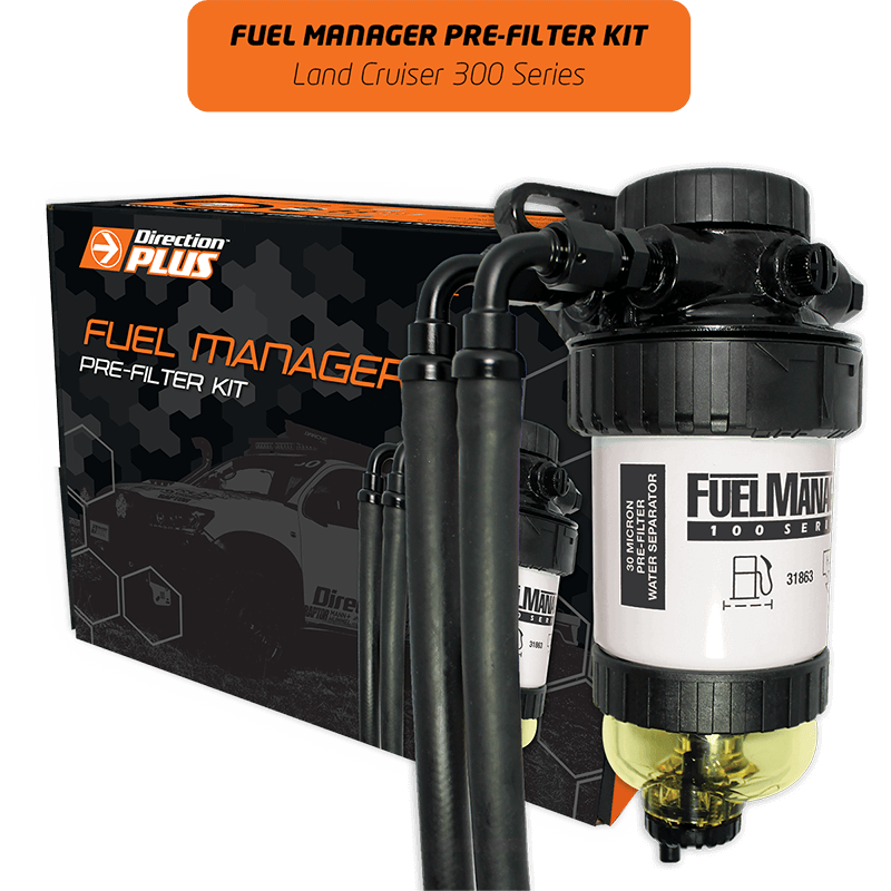 Direction-Plus Fuel Manager Pre-Filter Kit LandCruiser 300 Series FM635DPK