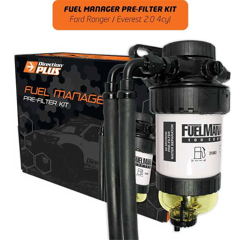 Direction-Plus Fuel Manager PRE-FILTER KIT Ford Ranger / Everest Bi-Turbo FM664DPK