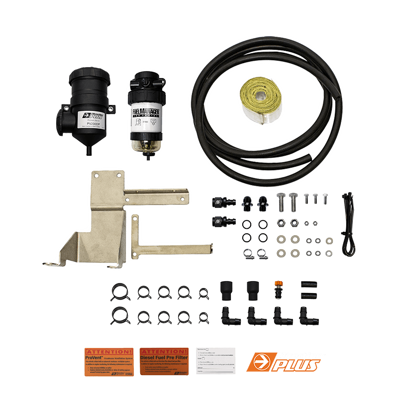 Direction-Plus Fuel Manager Pre-Filter + Catch Can Kit LandCruiser 70 FMPV640DPK