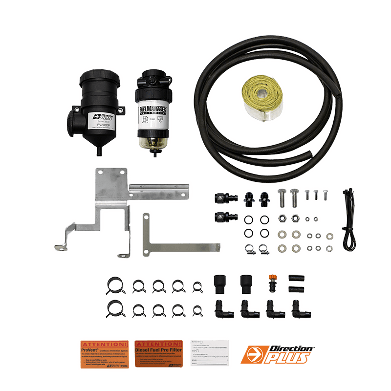 Direction-Plus Fuel Manager Pre-Filter + Catch Can Kit LandCruiser 70 FMPV642DPK