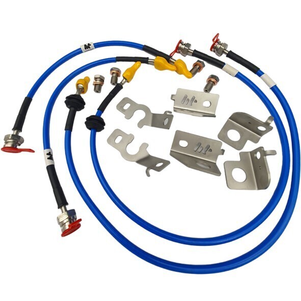 Hyundai i30N Hosetechnik Braided Brake Hose Kit