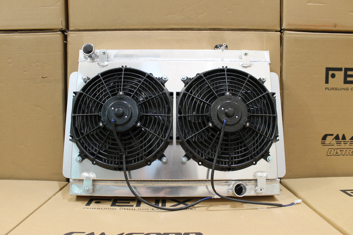 Holden Kingswood HG-HX Chev V8 Full Alloy Performance Radiator & Fan Shroud Kit