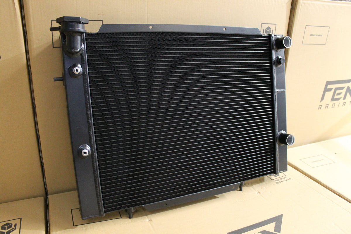 Holden VB-VC-VH-VK LS1 Conversion Full Alloy Performance Radiator, Custom Built Shroud & 16" 3000CFM Spal Fan