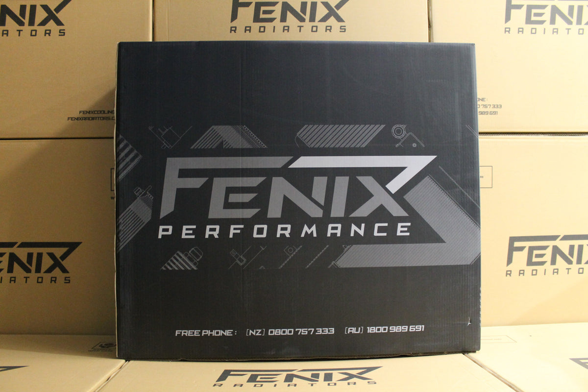 Holden VZ Commodore V8 Full Alloy Performance Radiator, Custom Shroud & Twin Spal Fans