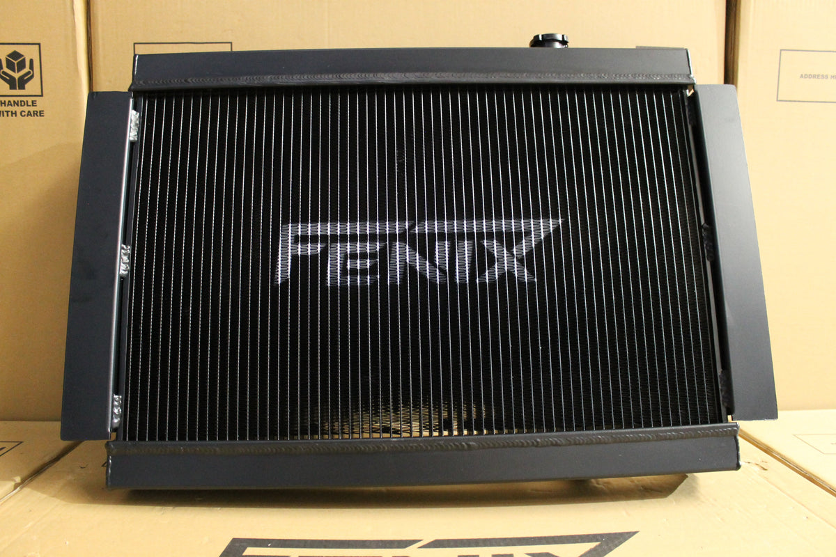 Holden Kingswood HG-HQ-HJ-HX-HZ 253/308 V8 Full Alloy Performance Radiator, Custom Shroud & Spal Fans