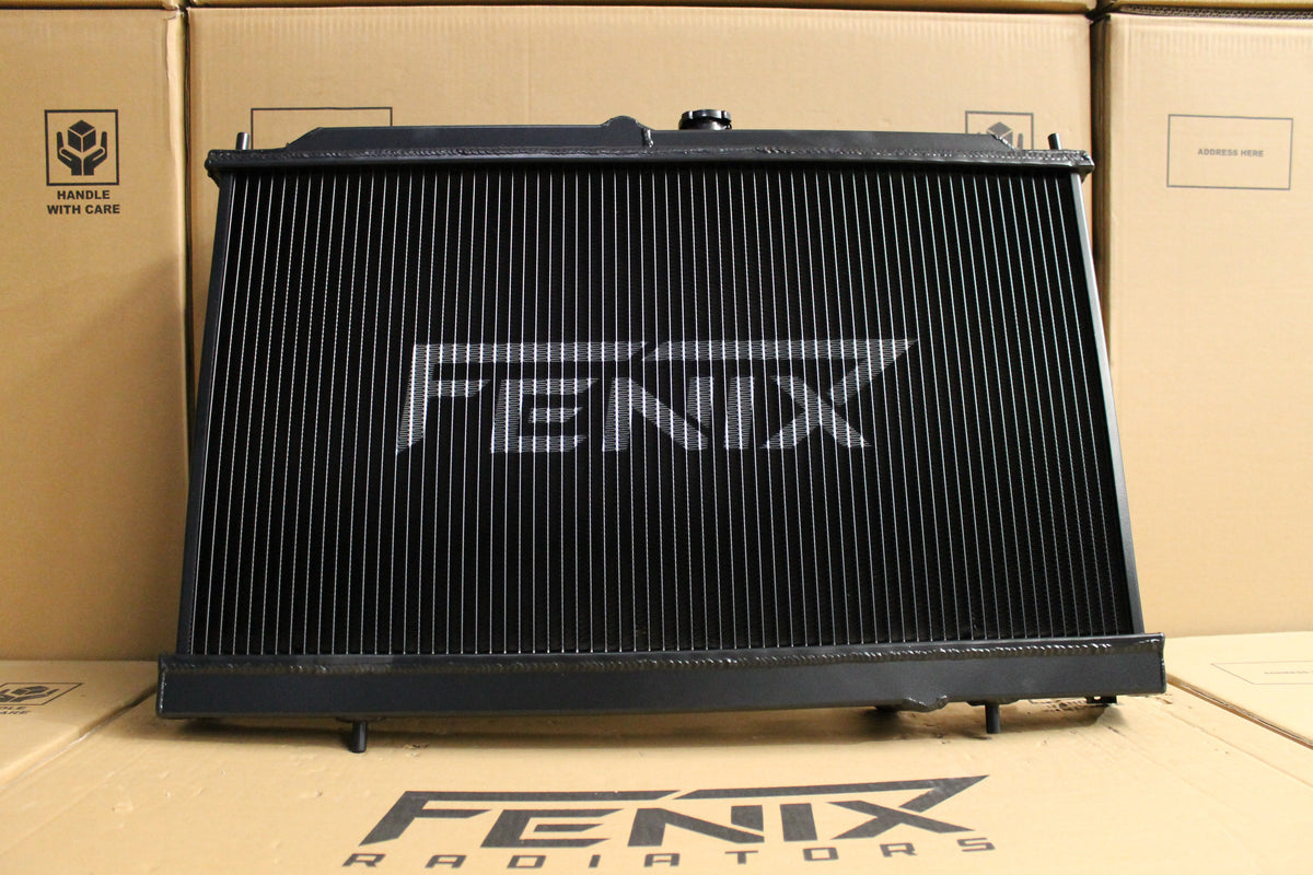 Mitsubishi Evolution 7-8-9 Full Alloy Performance Radiator, Custom Fan Shroud & 13" Spal Fan