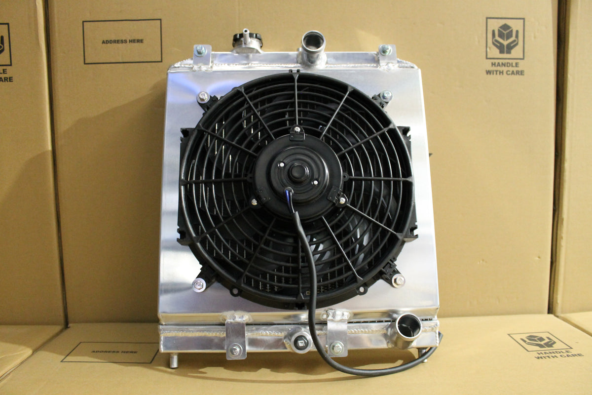 Honda EG-EK Civic Full Alloy Performance Radiator GEN II & Fan Shroud Kit