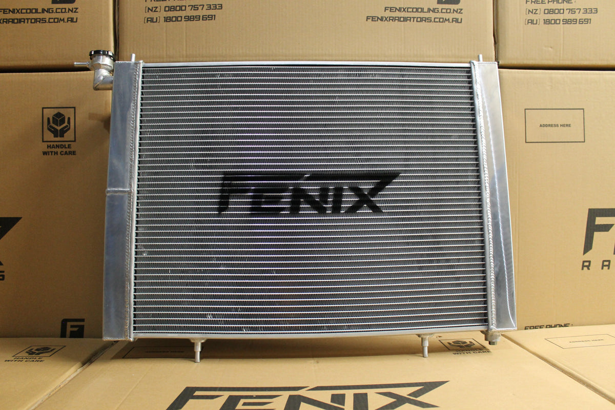 Nissan Skyline R33-R34 (Crossflow) Full Alloy Performance Radiator GEN II, Custom Shroud & 3000cfm Spal Fan