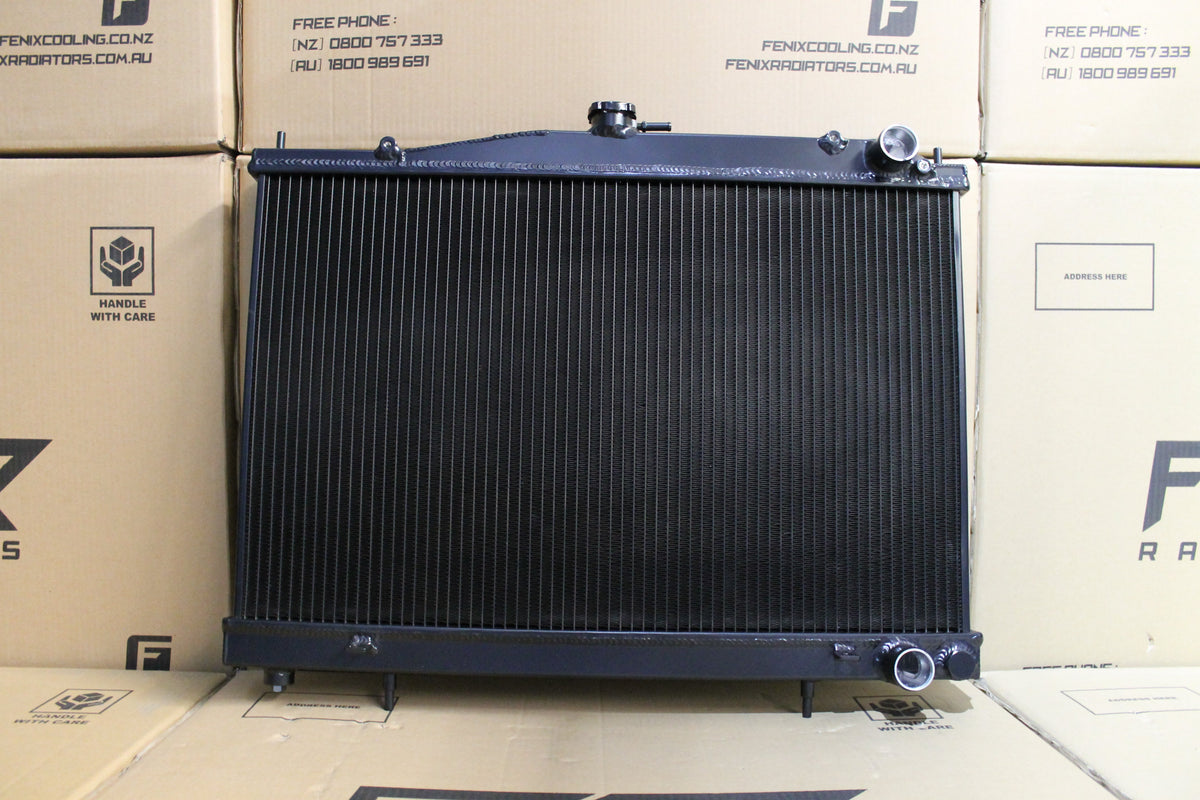 Nissan C34 Stagea RB25 RB26 Full Alloy Performance Radiator & Fan Shroud Kit