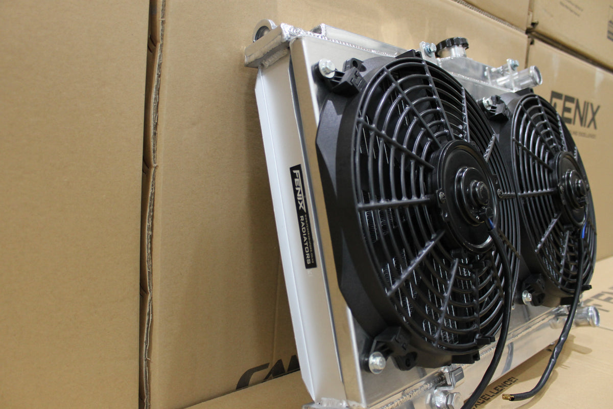 Toyota Corolla AE86 Full Alloy Performance Radiator & Fan Shroud Kit