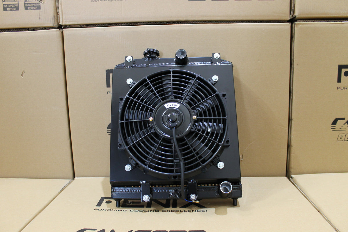 Honda EG-EK Civic Full Alloy Performance Radiator GEN II & Fan Shroud Kit