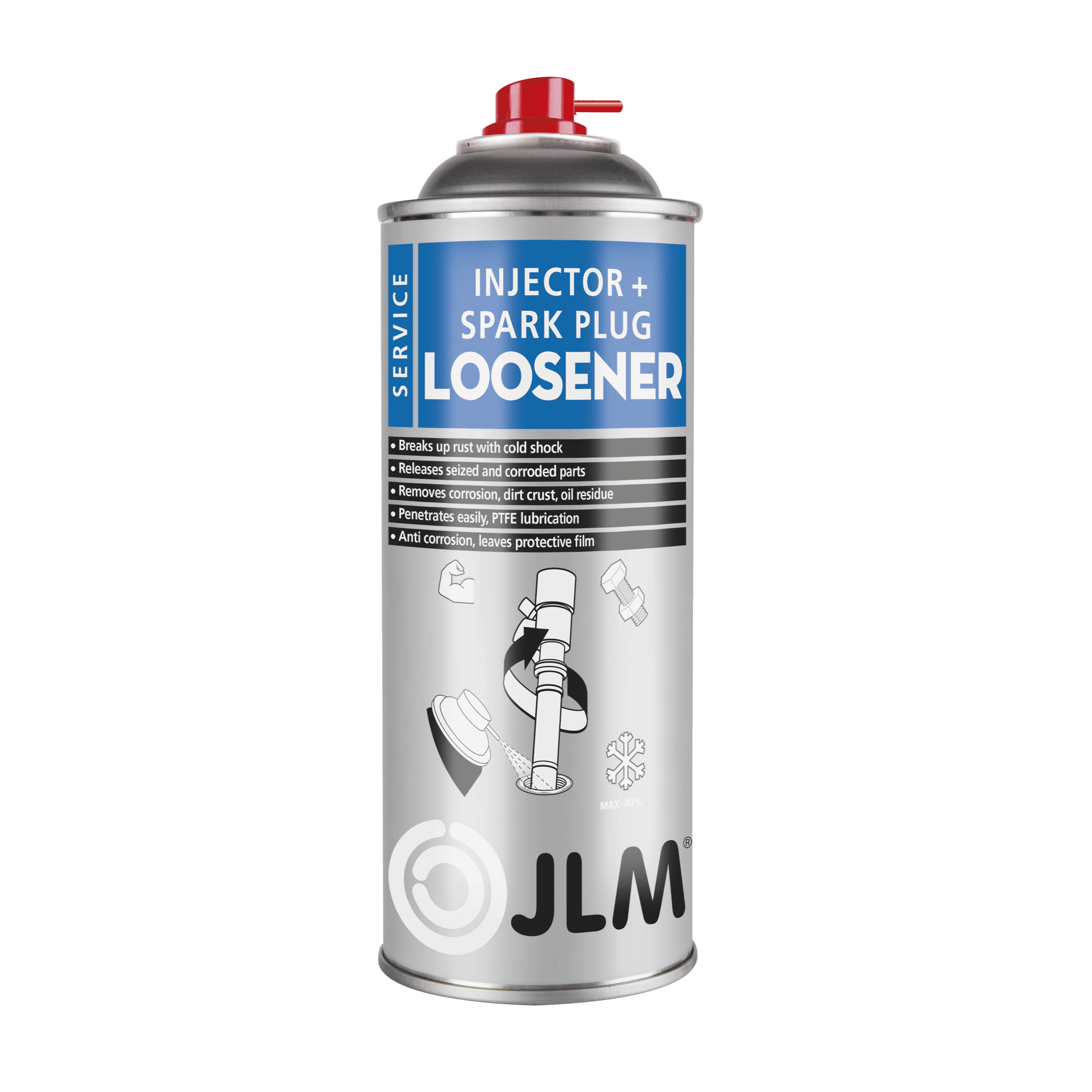 JLM Injector & Spark Plug Loosener 500ml