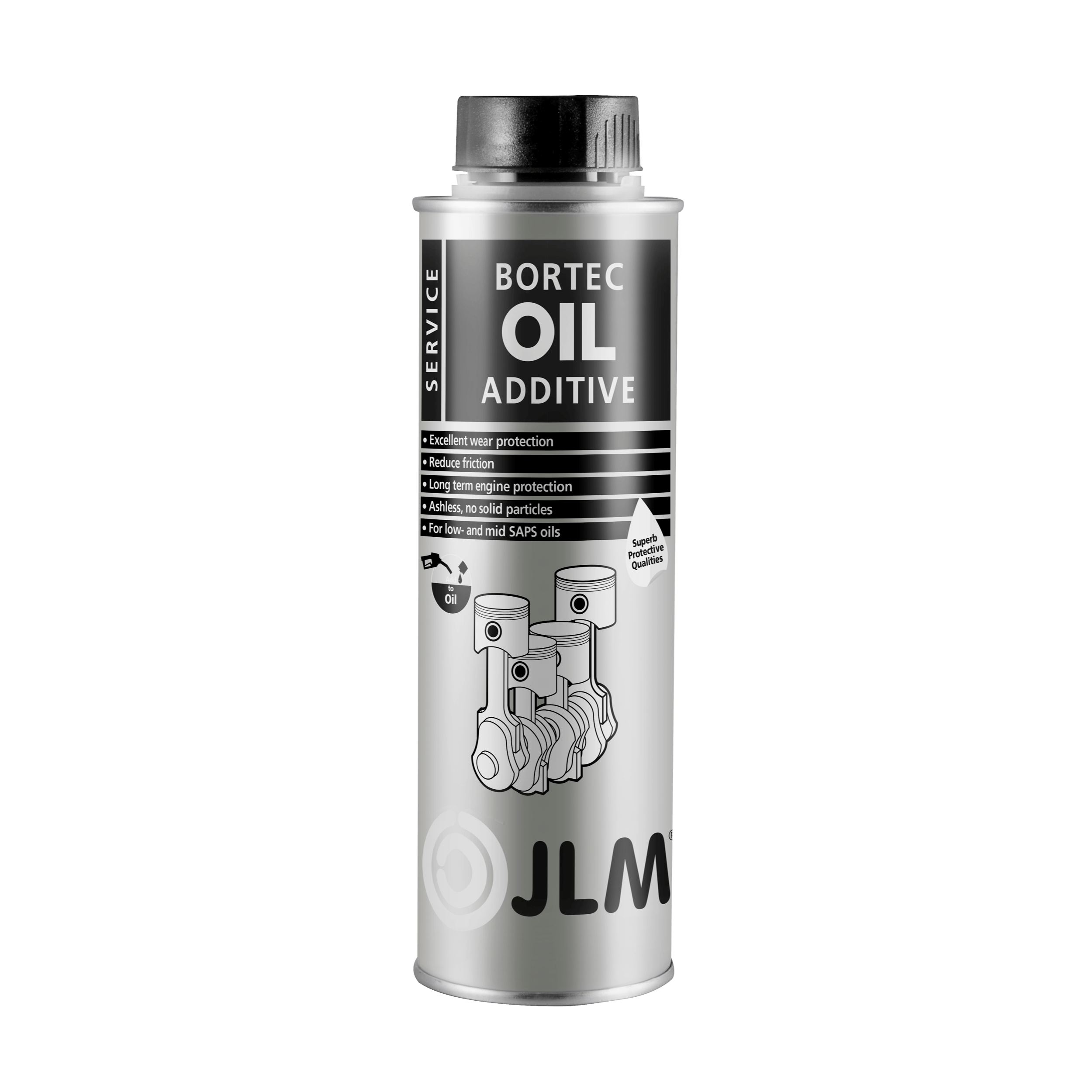 JLM Bortec Oil Additive 250ml