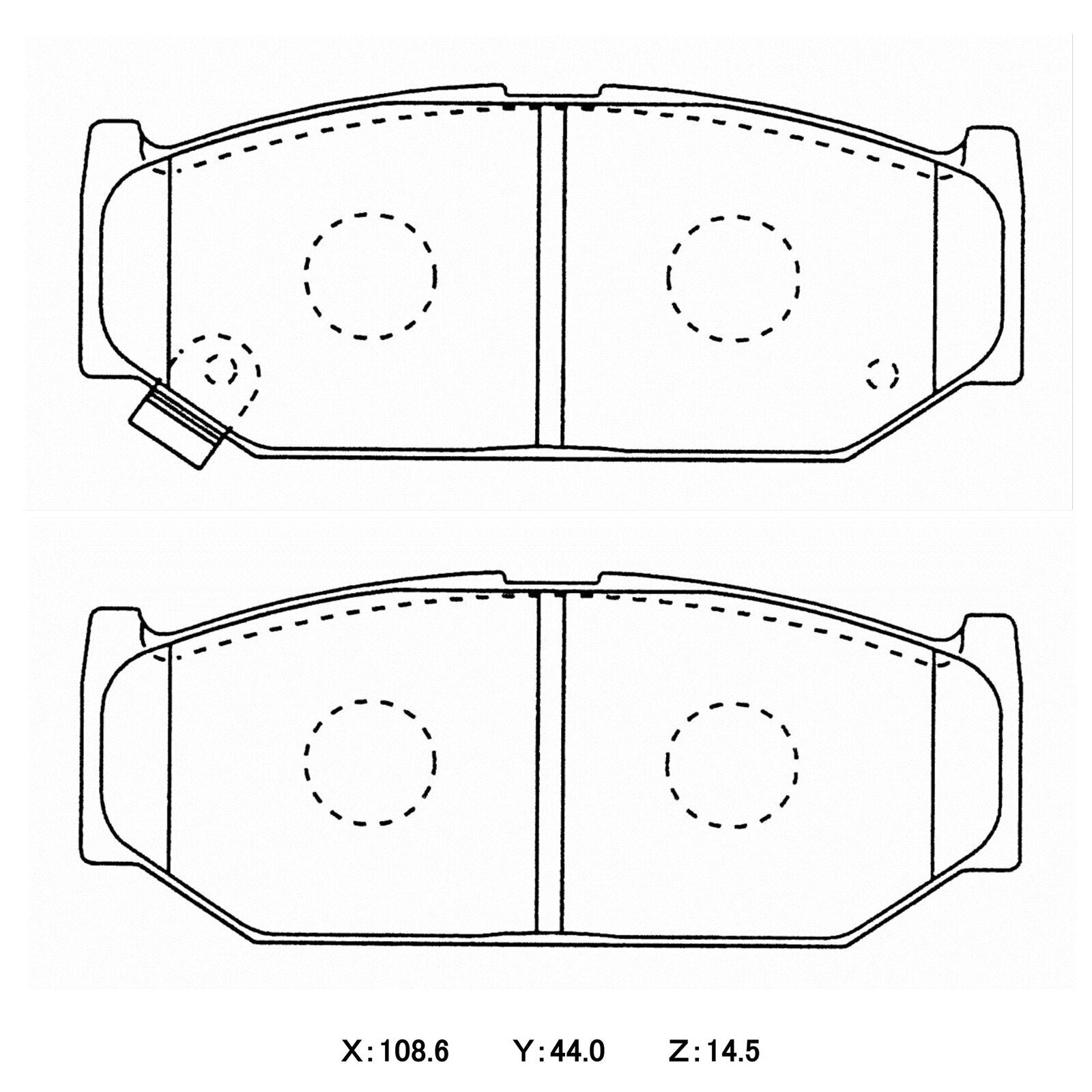 CIRCO M207 Race Brake Pads Suzuki Swift Sport EZ