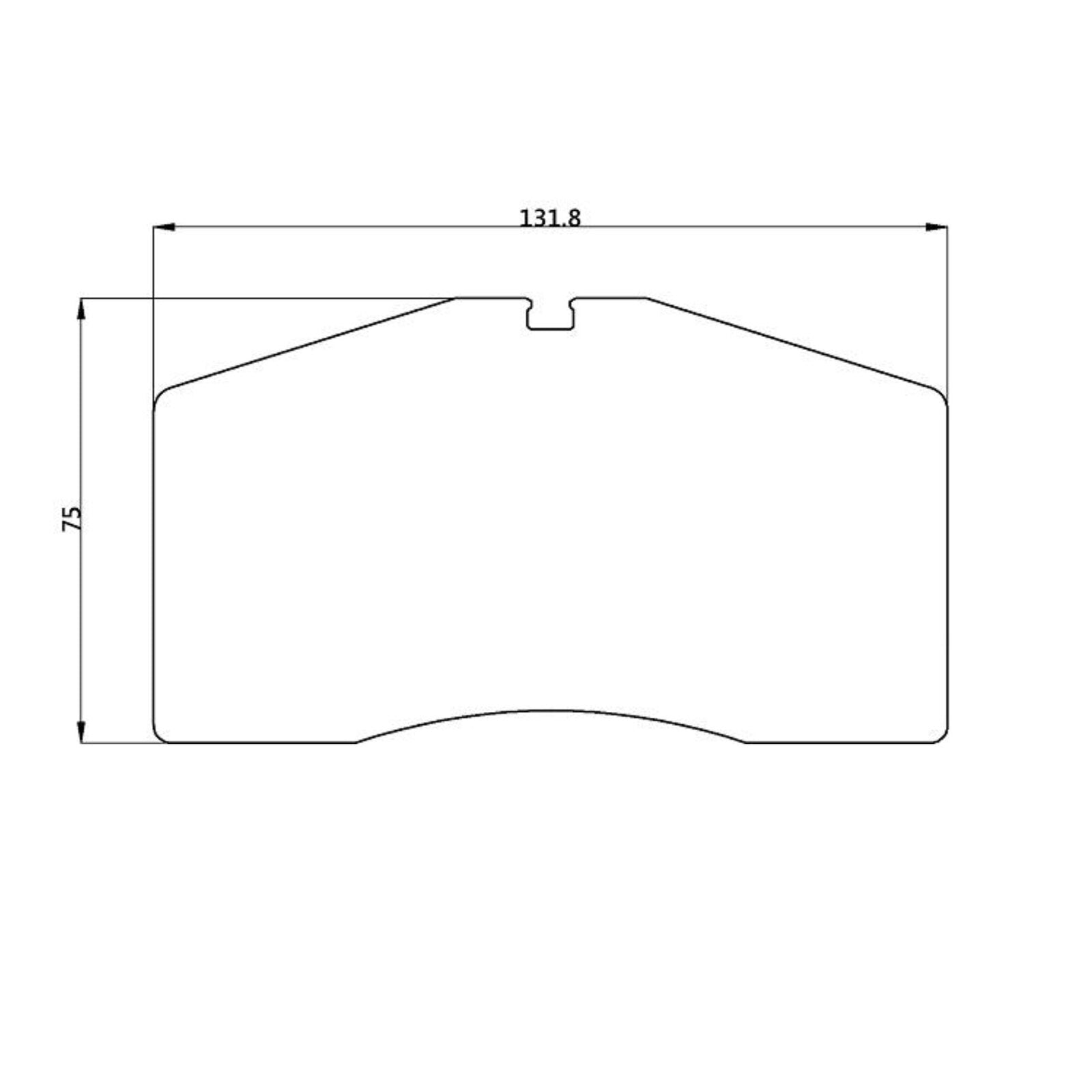 CIRCO M119 Race Brake Pads Porsche 911 TURBO (993 and 964)