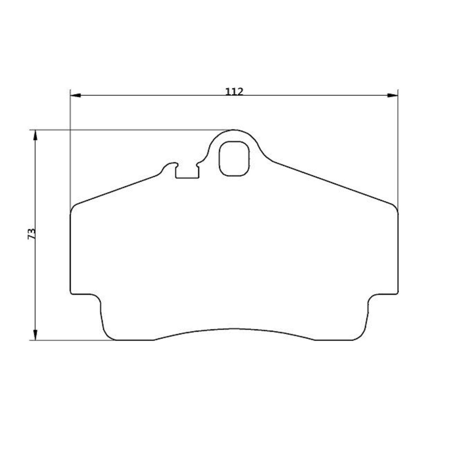 CIRCO M119 Race Brake Pads Porsche Carrera / Boxster / Cayenne / Cayman