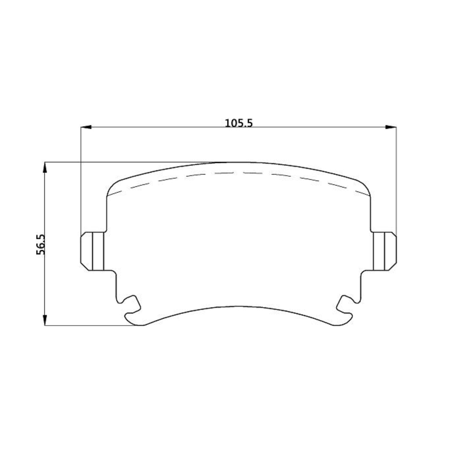 CIRCO S88 Performance Trackday Brake Pads Volkswagen Golf V, VI / Audi TT / S3